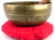7.5" F#/B Note Etched Golden Buddha Himalayan Singing Bowl #f10180323