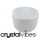 11" F Note 432Hz Perfect Pitch Empyrean Crystal Singing Bowl Crystal Vibes #ca0011fm30 31004264
