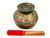 6.25" D/G Note Antique Naga Pedestal Himalayan Singing Bowl #d9101123
