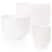 Frosted Crystal Singing Bowls