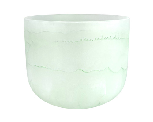 9" G# Note 432Hz Perfect Pitch Prehnite Empyrean Fusion Crystal Singing ...