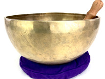 12" G/D# Note Himalayan Singing Bowl #g25401220