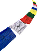 Large Set Of 25 Windhorse Cotton Tibetan Prayer Flags #pf40