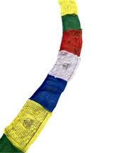 Large Set Of 25 Guru Rinpoche Cotton Tibetan Prayer Flags #pf50