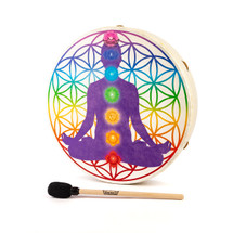16" Chakra Energy Alignment Drum Buffalo Drum