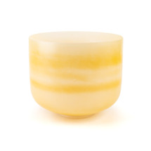 9" F Note 432Hz Perfect Pitch Citrine Empyrean Fusion Crystal Singing Bowl Crystal Vibes #ca009fm30 11003673