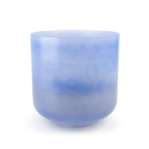 *Blemished* 9" B Note 440Hz Tanzanite Clear Fusion Crystal Singing Bowl Crystal Vibes #cc9bp25 85001001