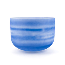 10" C Note 440Hz Perfect Pitch Azurite High Quality Frosted Fusion Crystal Singing Bowl Crystal Vibes #hq10cp10 11003684