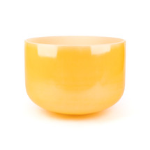13" D Note 432Hz Perfect Pitch Amber Empyrean Fusion Crystal Singing Bowl Crystal Vibes #ca0013dm30 11003683