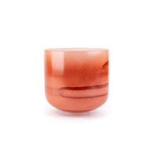 *Blemished* 7" C Note 440Hz Perfect Pitch Red Carnelian Empyrean Fusion Crystal Singing Bowl Crystal Vibes #ca007cpp0 85001000