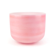 11" F Note 440Hz Perfect Pitch Rhodochrosite Empyrean Fusion Crystal Singing Bowl Crystal Vibes #ca0011fpp0 11003695