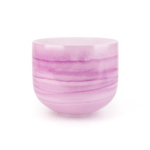 8" B Note 440Hz Perfect Pitch Kunzite Empyrean Fusion Crystal Singing Bowl Crystal Vibes #ca008bp5 11003693