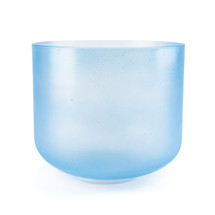9" A Note 440Hz Larimar Clear Fusion Crystal Singing Bowl Crystal Vibes #cc9ap45 11003704