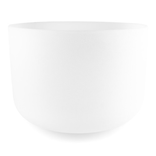 Crystal Singing Bowls - Frosted Crystal Singing Bowls - 22-38 inch