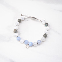 Aritaki Mind Body Soul Japa Mala 18 Bead Bracelet