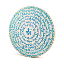 22" Blue Om Sanskrit Design Remo Ocean Drum