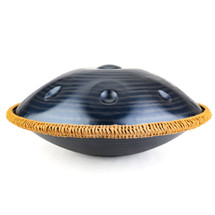 9-Note 432Hz D Minor Zen Wanderlust Handpan Indigo Tide