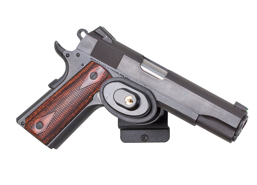 Locking Gun Display Handgun Wall Mount Pistol Wall Mount