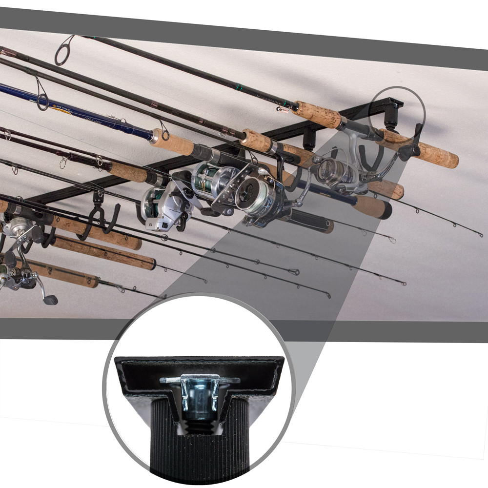 Track Fishing Rod Holder Ceiling Mount Fishing Rod Holders
