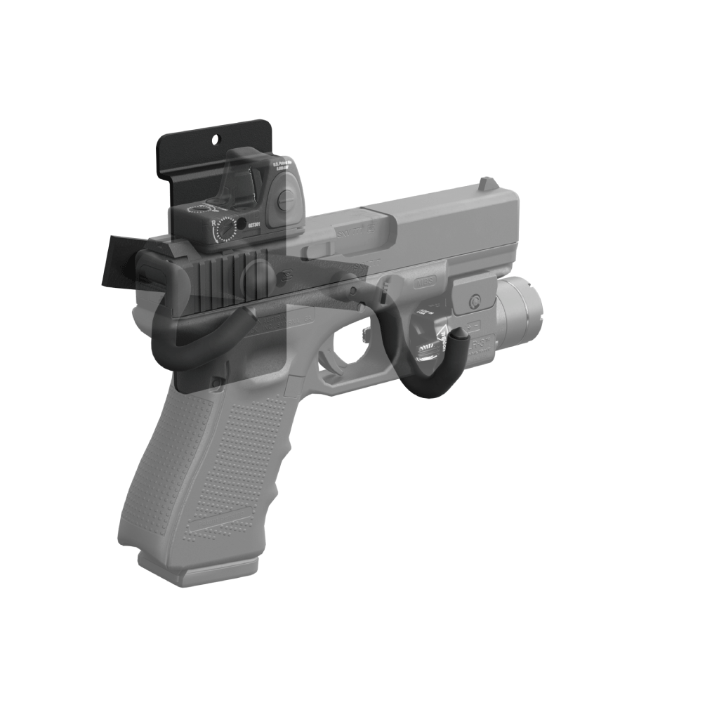 Airsoft Pistol Wall Mount – UK Made Display Holder