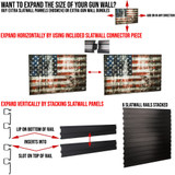 American Flag Gunwall Instructions