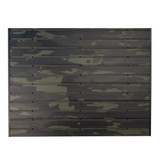 6 Piece Black Camo Slatwall Panel Set - HDSW2-3X4-BC