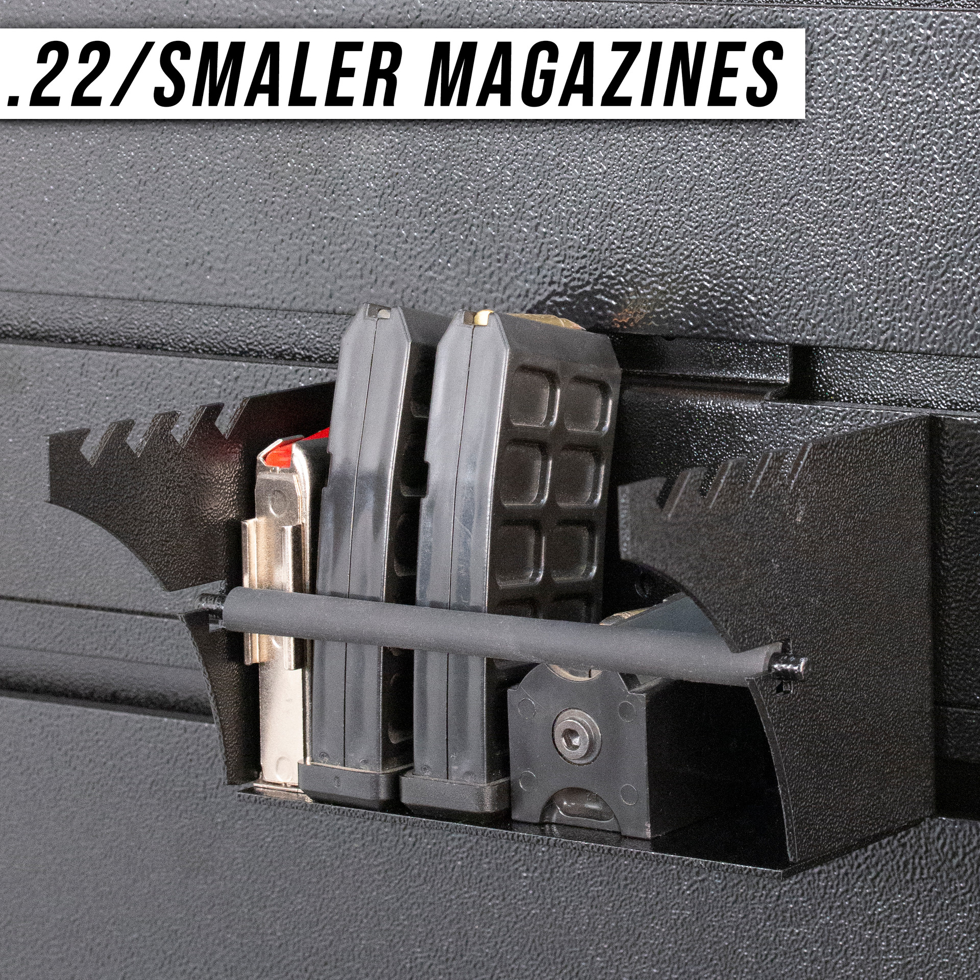 Gun Magazine Holder BBHD943SW Hold Up Displays