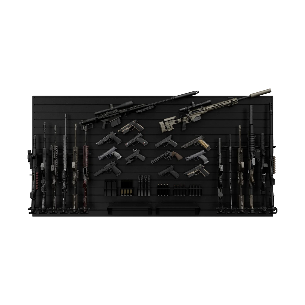 Gun Wall Displays | Gun Wall Panels | Wall Gun Rack System
