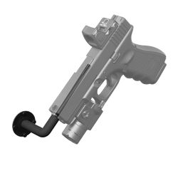 90 Degree In Barrel Multi Surface Handgun Display - HD85-90