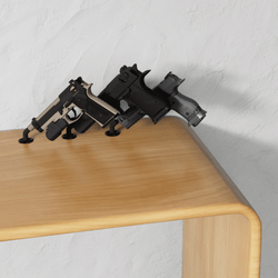 55 Degree In Barrel Multi Surface Handgun Display - HD85-55