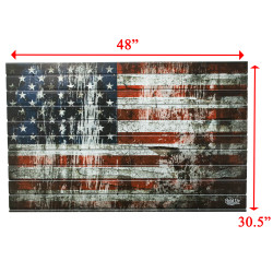American Flag Gunwall Dimensions