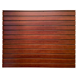 6 Piece Walnut Slatwall Panel Set - BB-HDSW2-3x4-BW