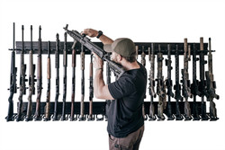 The Ultimate Rifle Rack Slatwall Display Package - HD108