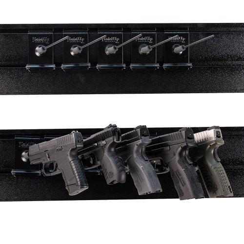 Right Facing In Barrel Wall Mount Pistol Holder - BB-HD52-R-3SW