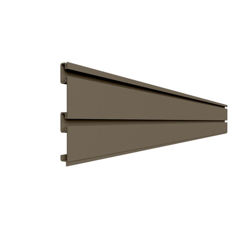 Strong Wall - Aluminum Slatwall Rail - 4 Foot Section - FDE