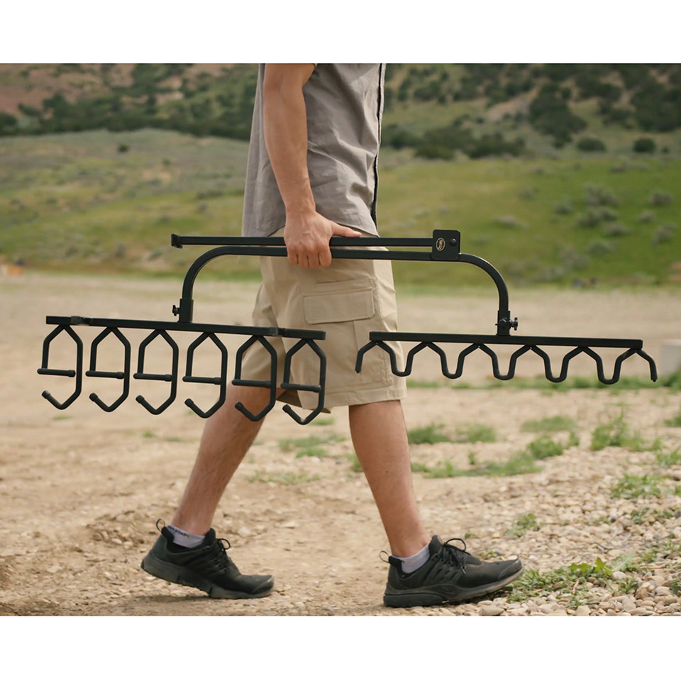 Folding Gun Rack | Folding Metal Gun Rack | Portable Gun Rack