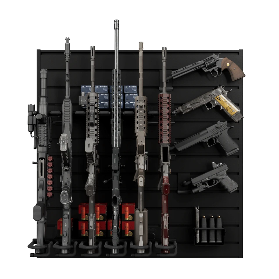 Gun Wall Displays | Gun Wall Panels | Wall Gun Rack System