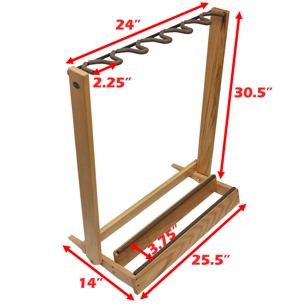 Wooden Gun Rack, Folding Gun Rack