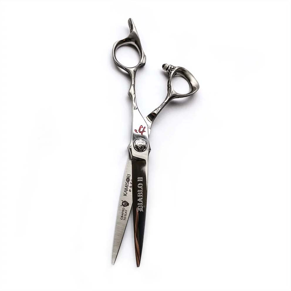 Kamisori Diablo II Hairdressing Scissors Barber Shears UK Northern
