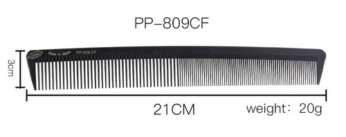 100% Carbon Rigid Japanese Hair Comb