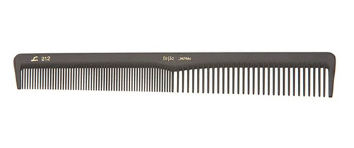 FEJIC JAPAN CARBON CUTTING COMBS 212 SHORT