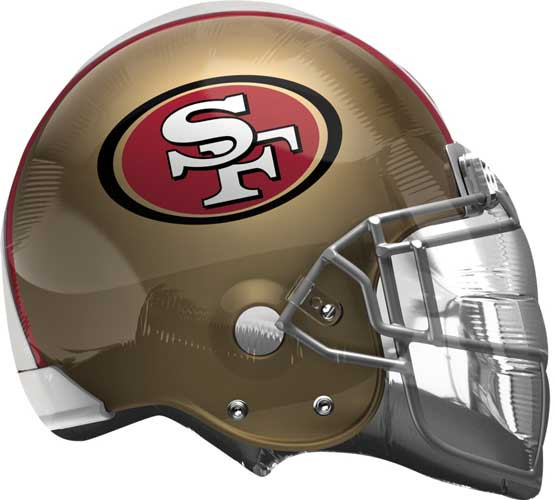 San Francisco 49ers Helmet Shape