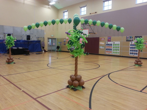 Enchanted Forest Themed Dance Floor Canopy