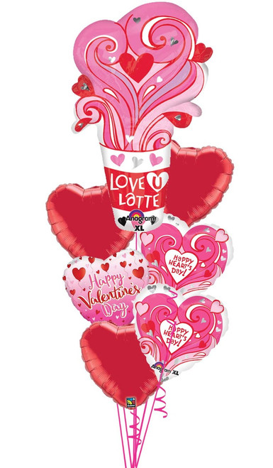 Valentine Love You Latte Bouquet