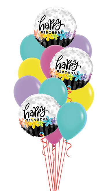 Band of Flowers Birthday Bouquet