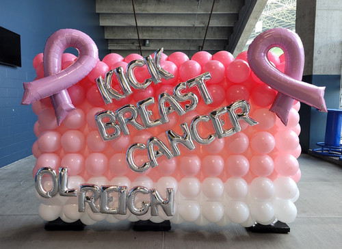 Breast Cancer Awareness Theme - Duplet Square Pack Wall