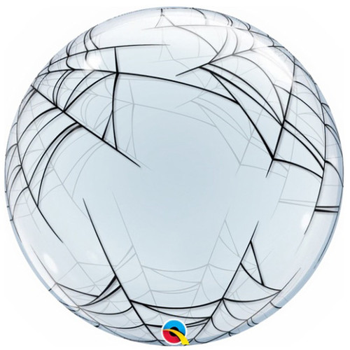 Halloween Spider Web Deco Bubble