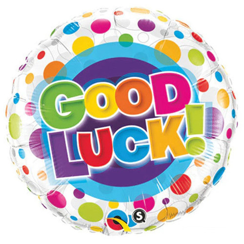 Good Luck Colorful Dots