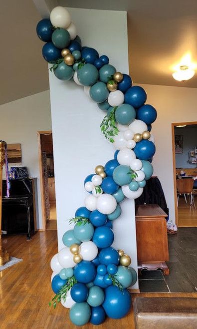 Organic Garland with Foliage