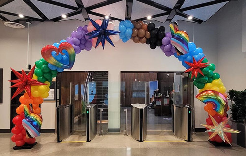 Pride Theme - Arch with Foils